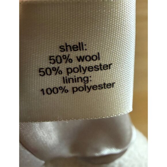 The Limited Scandal Collection Wrap Coat Grey Size S - Picture 4 of 5